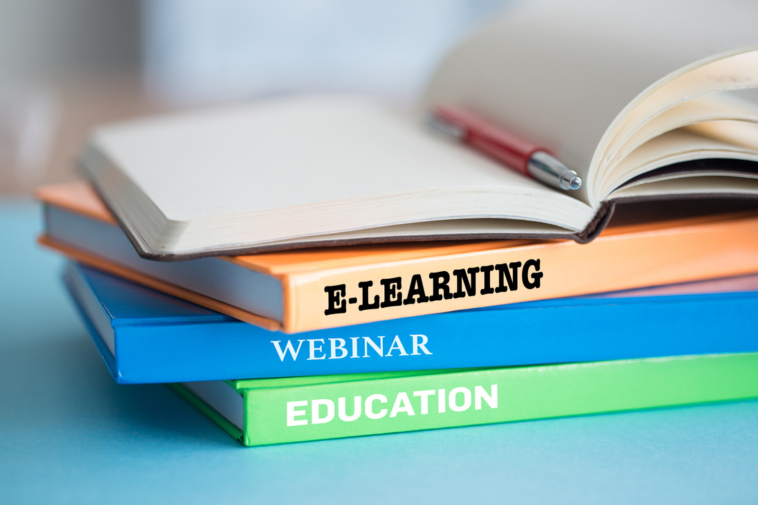 E-LEARNING AND WEBINAR CONCEPT